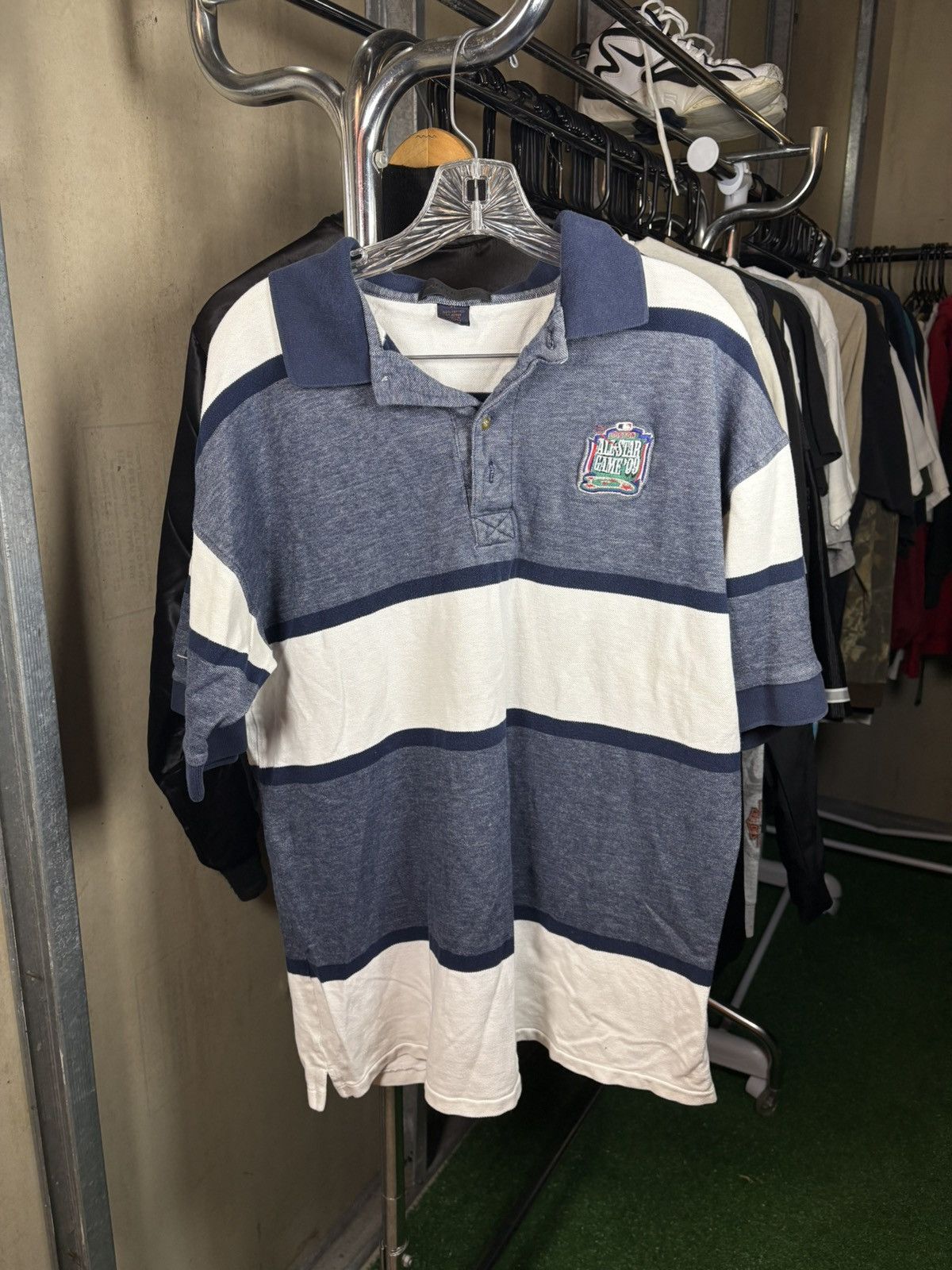 Antigua × Vintage 1999 MLB all star game Polo Shirt Size US XL / EU 56 / 4 - 1 Thumbnail