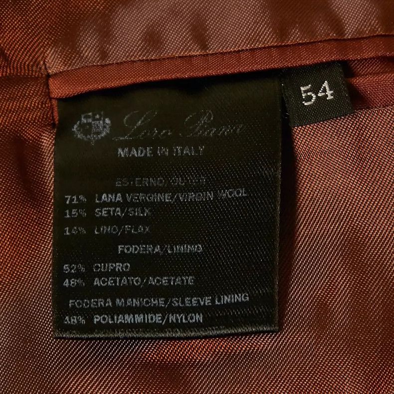 Loro Piana LORO PIANA Men's cashmere jacket Size US XXL / EU 58 / 5 - 4 Thumbnail