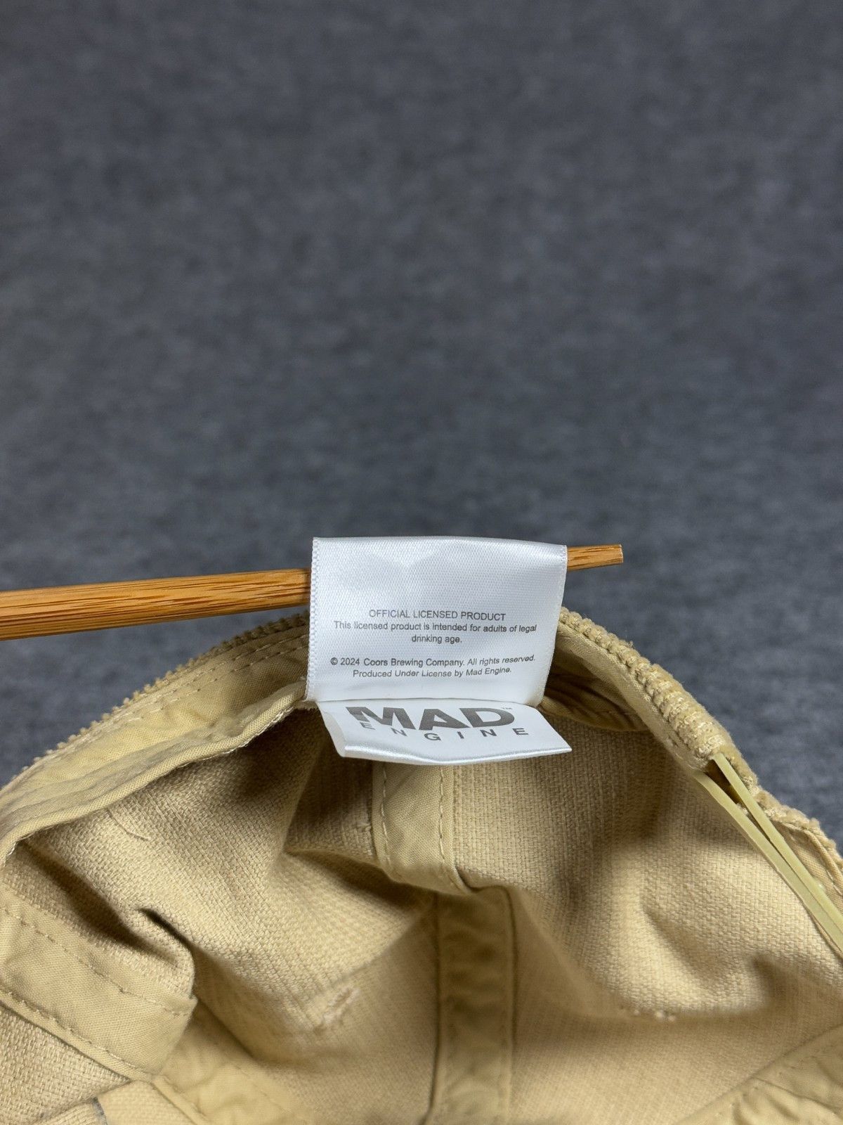 Vintage Coors Corduroy Relaxed Fit Trucker Snapback Hat Tan Size ONE SIZE - 5 Thumbnail