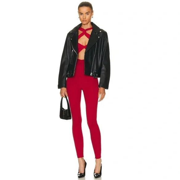 Dolce & Gabbana Dolce & Gabbana cut-out leggings - NEW WITH TAGS Size 30" / US 8 / IT 44 - 2 Thumbnail