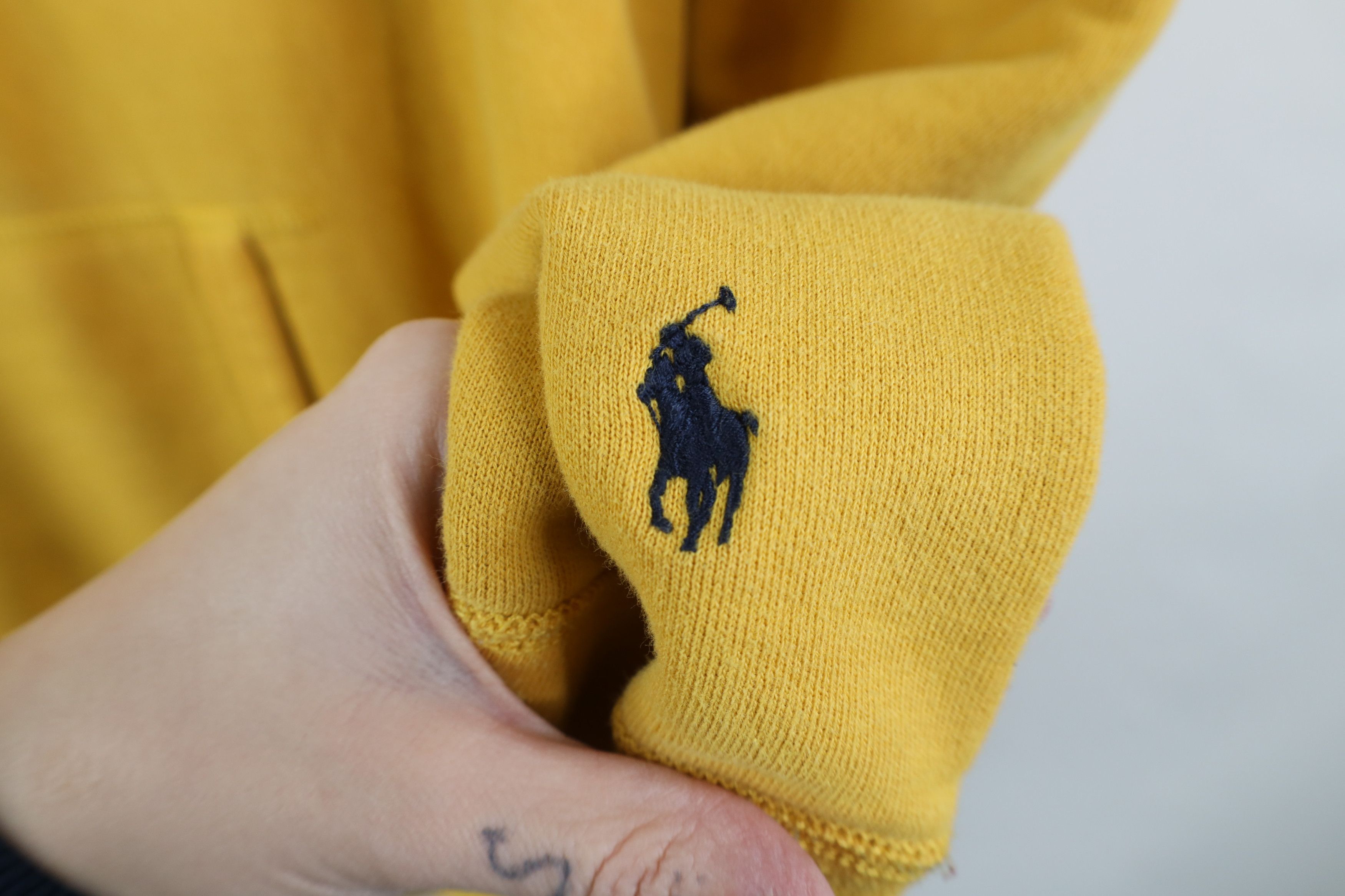 Polo Ralph Lauren Vintage Y2K Ralph Lauren Block Letter Hoodie Sweatshirt Size US L / EU 52-54 / 3 - 4 Thumbnail