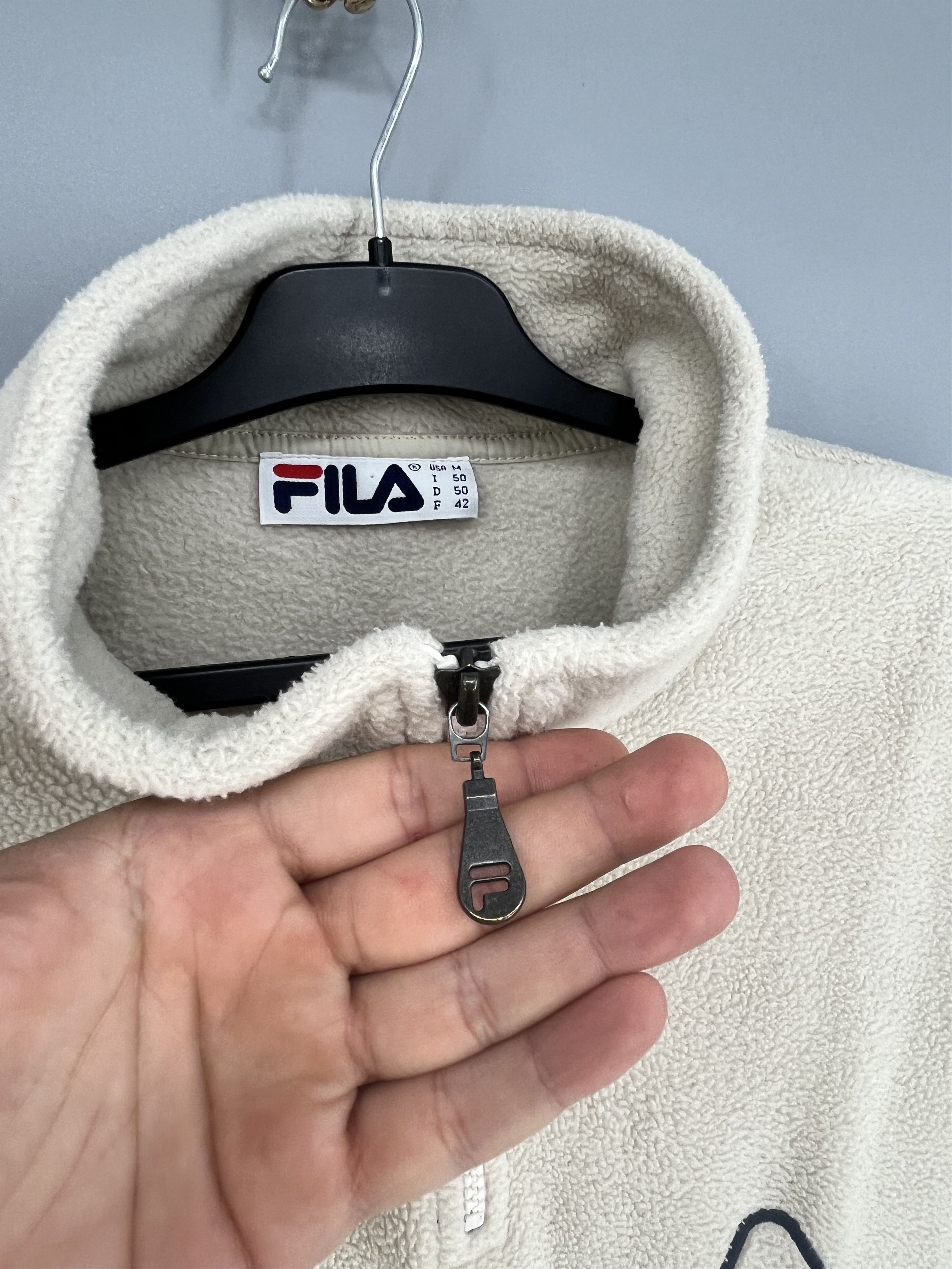 Fila Vintage Y2K Fila Fleece Sweatshirt Streetwear Skate Size US M / EU 48-50 / 2 - 6 Thumbnail