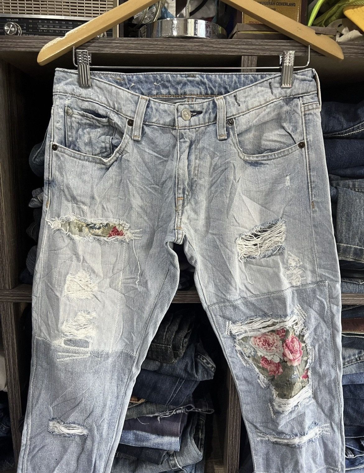 Denim & Supply Ralph Lauren 🔥Denim & Supply Ralph Lauren Distressed Denim Size 29" - 5 Thumbnail