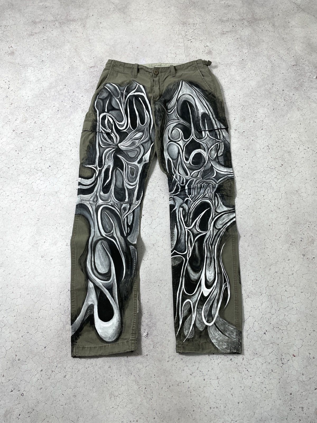 Carhartt ❤️‍🔥1OF1 Carhartt Vintage Cargo Custom Pants Trousers Size US 34 / EU 50 - 1 Thumbnail