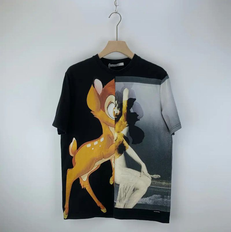 Givenchy Givenchy Black Men's T-shirt with Unique Design 0089 Size US S / EU 44-46 / 1 - 1 Thumbnail