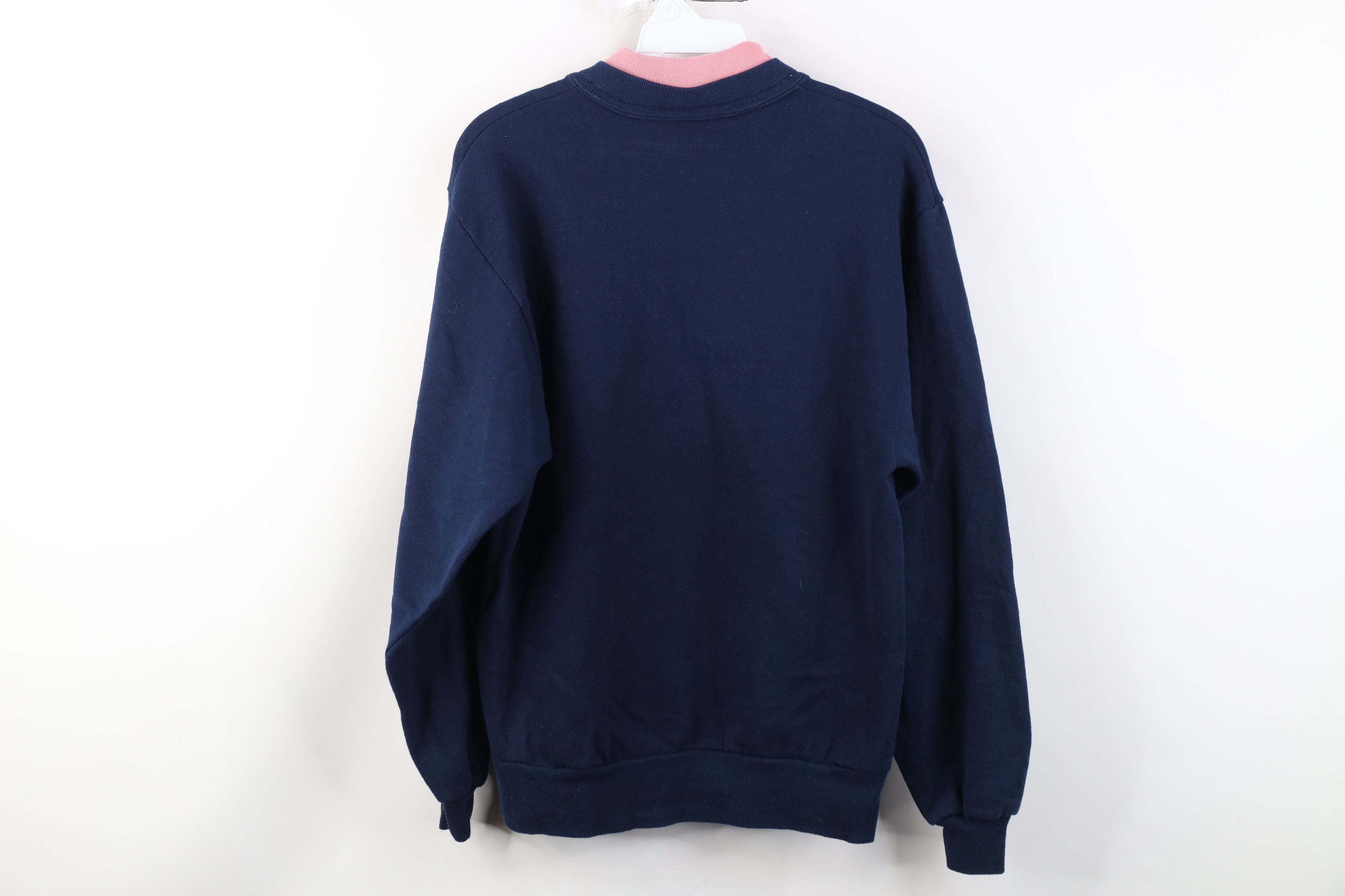 Vintage Vintage 90s Streetwear Nature Fall Sweatshirt Blue USA Size S / US 4 / IT 40 - 12 Thumbnail