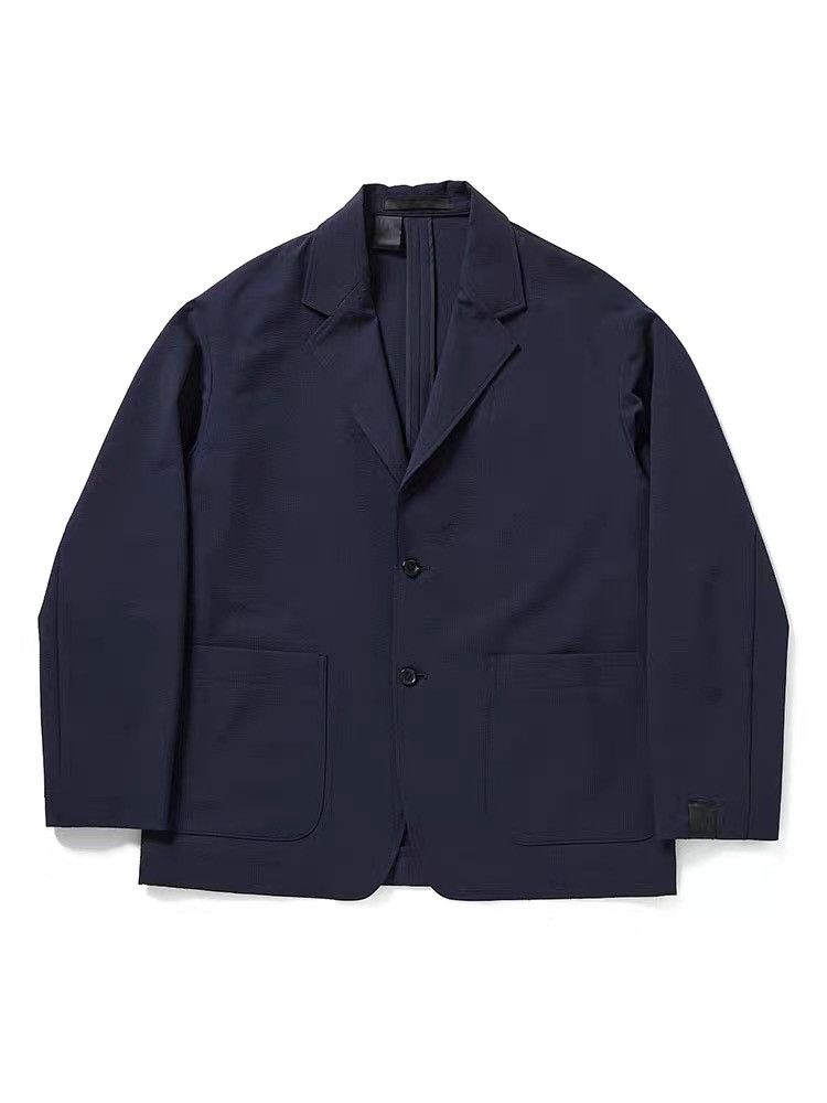 N.Hoolywood N.Hoolywood Seersucker Single Breasted Blazer Jacket Size US M / EU 48-50 / 2 - 1 Thumbnail