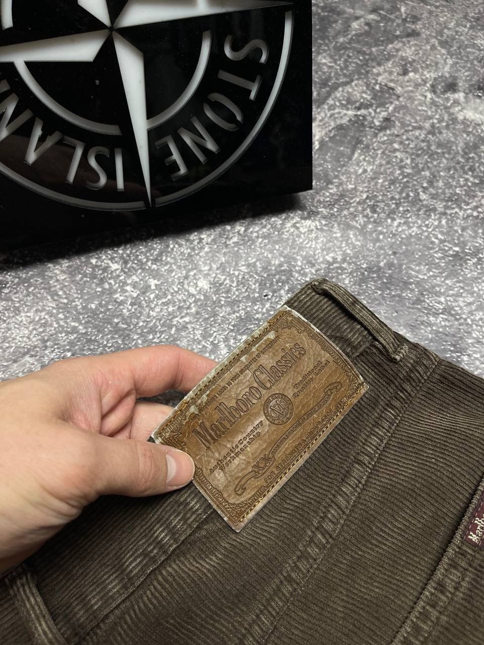 Marlboro Mens Vintage marlboro Pants velvet Size US 34 / EU 50 - 2 Thumbnail