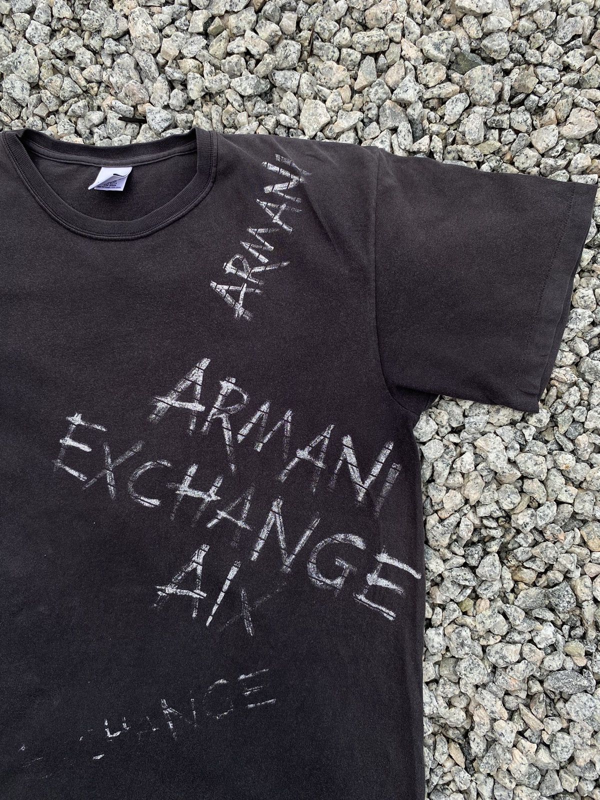 Vintage Rare Vintage Armani Exchange Tees Size US L / EU 52-54 / 3 - 2 Thumbnail
