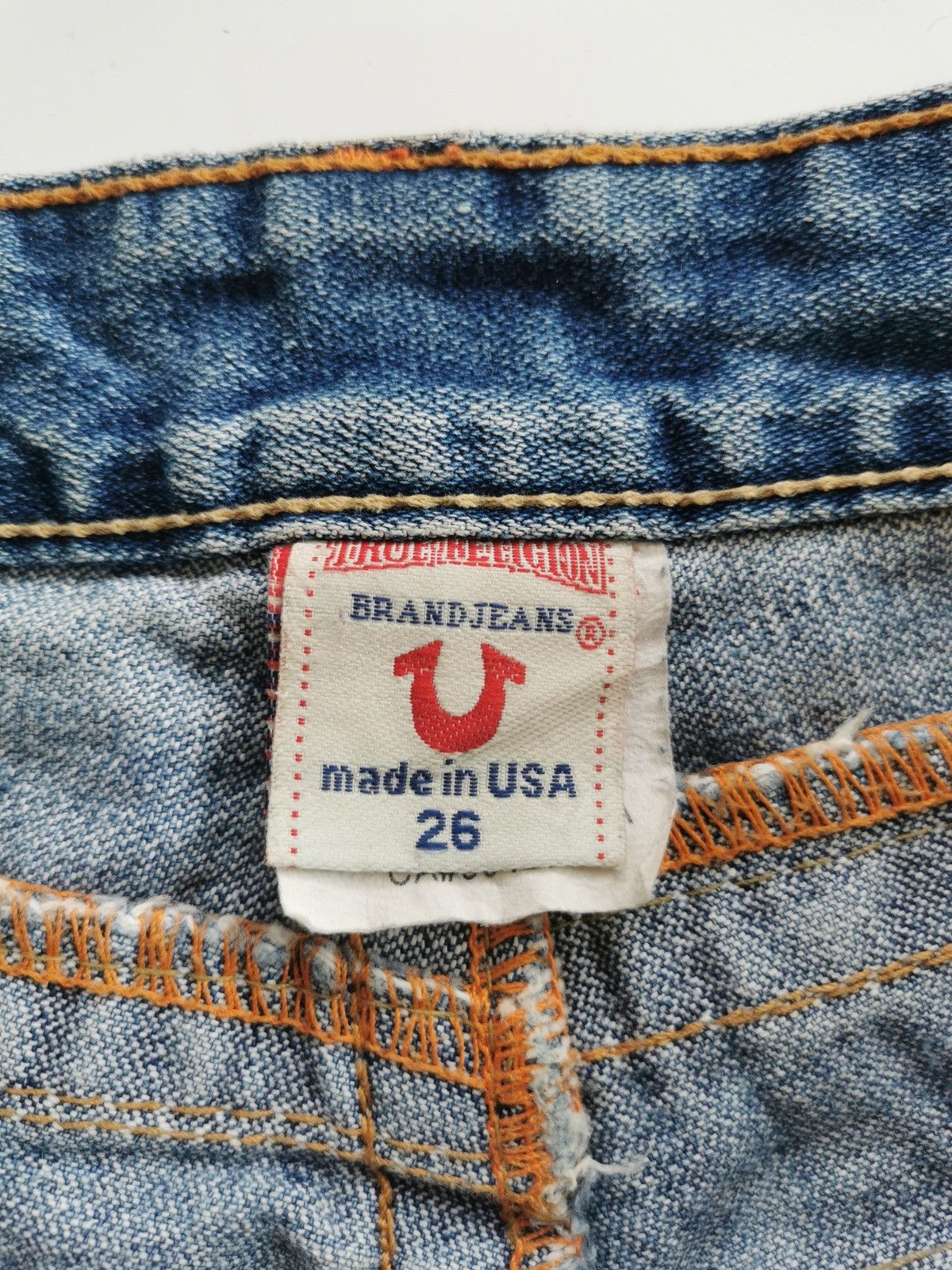 True Religion Woodstock Bootcut True Religion Patchwork Distressed Jeans Size 27" / US 4 / IT 40 - 8 Thumbnail