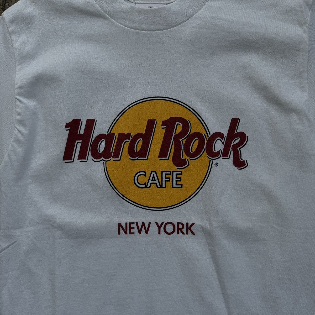 Hard Rock Cafe Vintage Hard Rock Caffe New York Logo T-shirt Size US M / EU 48-50 / 2 - 2 Thumbnail