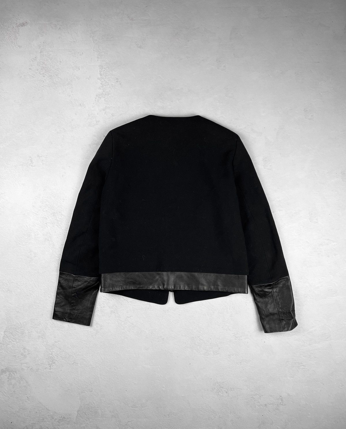 Japanese Brand × Sandro × Vintage Luxury Classic Sandro Italy Leather Y2k Avant Garde Sk8 LGB Size S / US 4 / IT 40 - 6 Thumbnail
