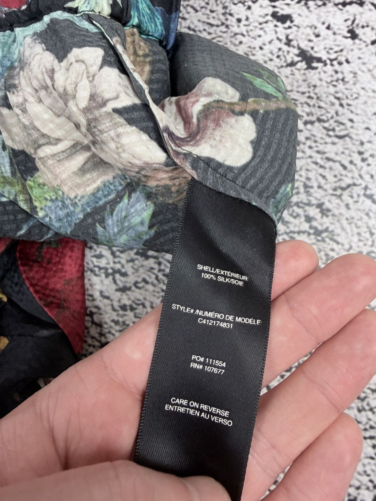 Alice + Olivia Alice Olivia Silk Floral Jacquard High Waist Pants Size 28" / US 6 / IT 42 - 11 Thumbnail