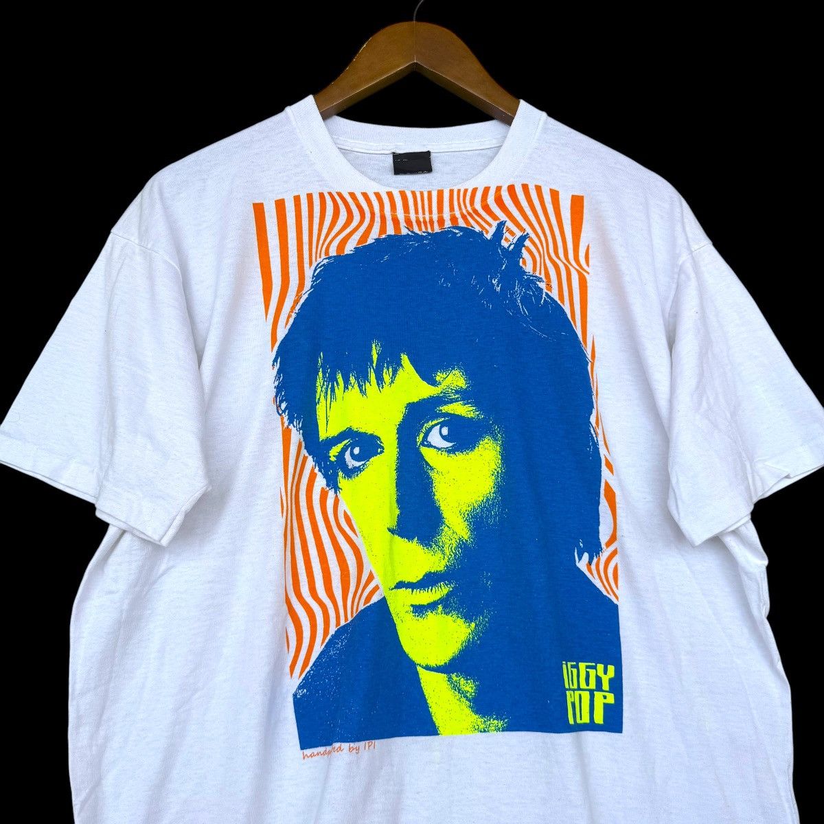 Band Tees Iggy Pop Modern Bootleg Vintage T-shirt Size US XL / EU 56 / 4 - 4 Thumbnail