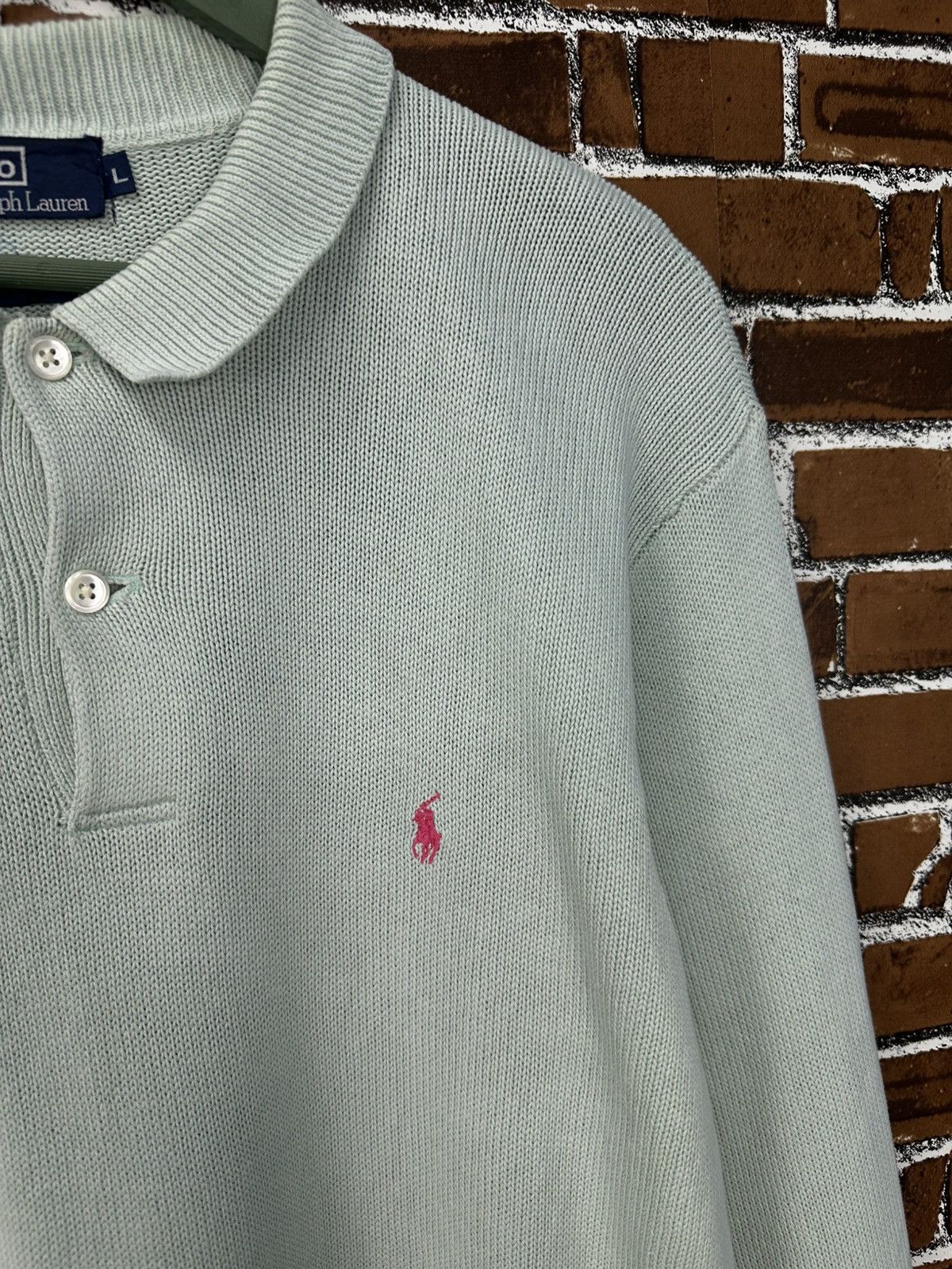 Polo Ralph Lauren Vtg Polo Ralph Lauren Knitwear A974 Size US L / EU 52-54 / 3 - 2 Thumbnail