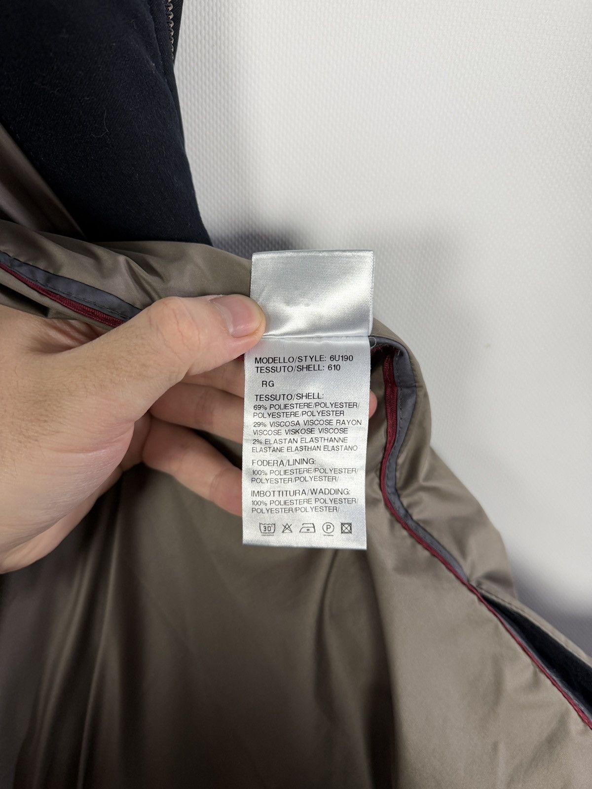 Gimo's Gimo’s Jacket Quilted Winter Coat Elbow Patch Italy Size 56 Size US XL / EU 56 / 4 - 11 Thumbnail