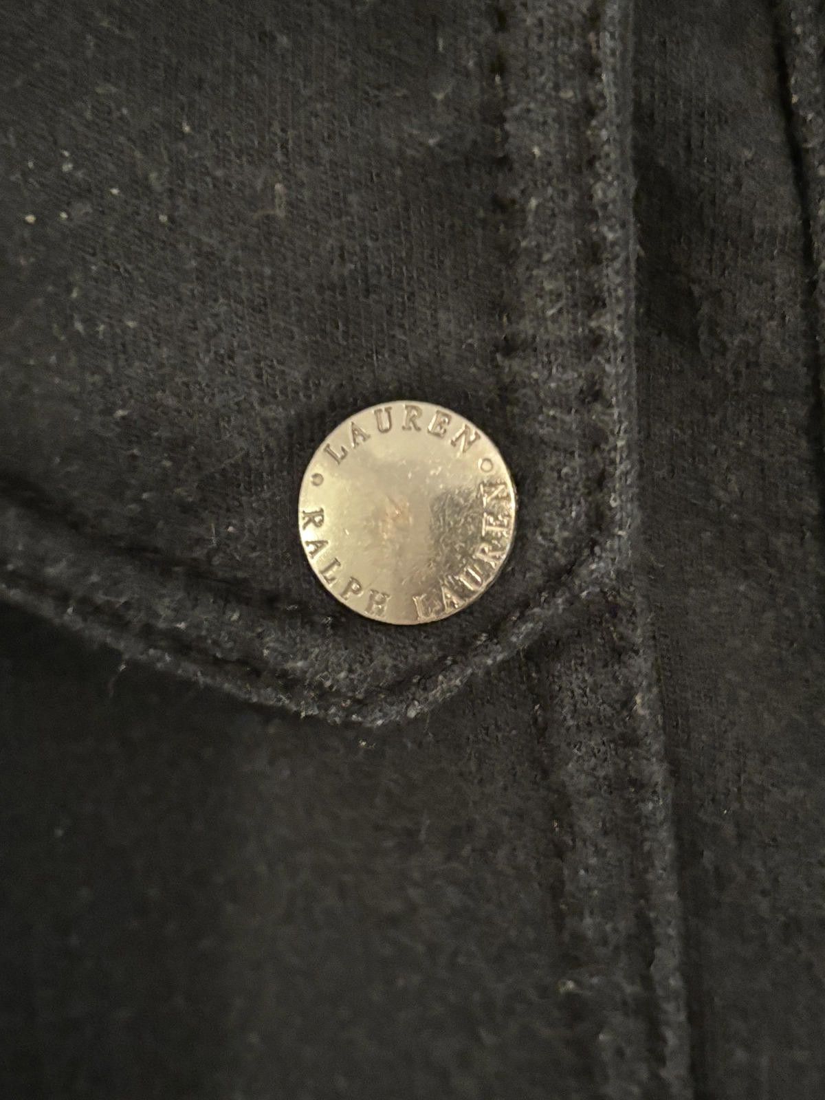 Lauren Ralph Lauren Vintage Lauren Ralph Lauren Black Denim Jacket - XL Size XL / US 12-14 / IT 48-50 - 6 Thumbnail