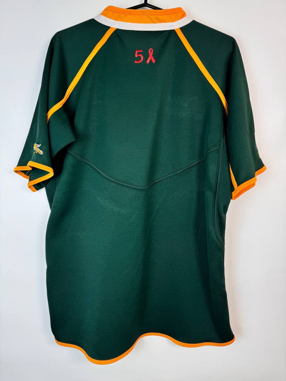Vintage Men’s Canterbury South Africa World Cap 2011 rugby jersey Size US XL / EU 56 / 4 - 5 Thumbnail