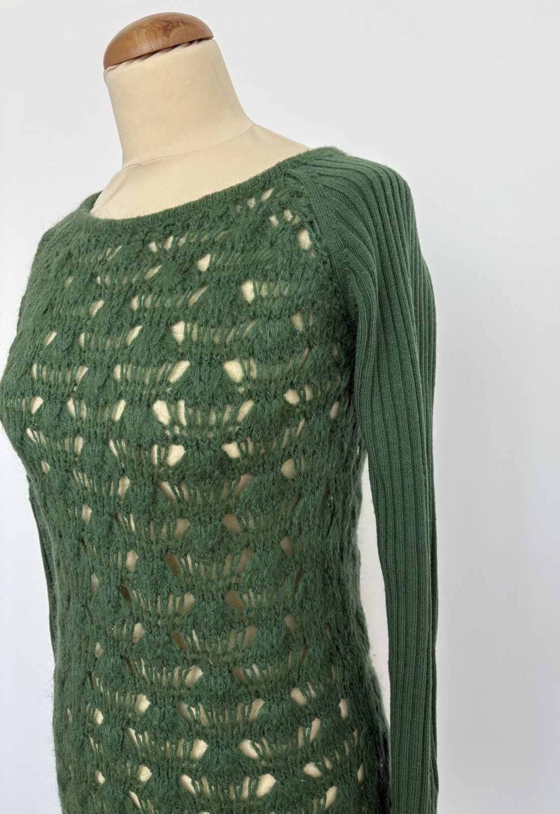 Miss Sixty Miss Sixty green Crochet dress Size S / US 4 / IT 40 - 3 Thumbnail