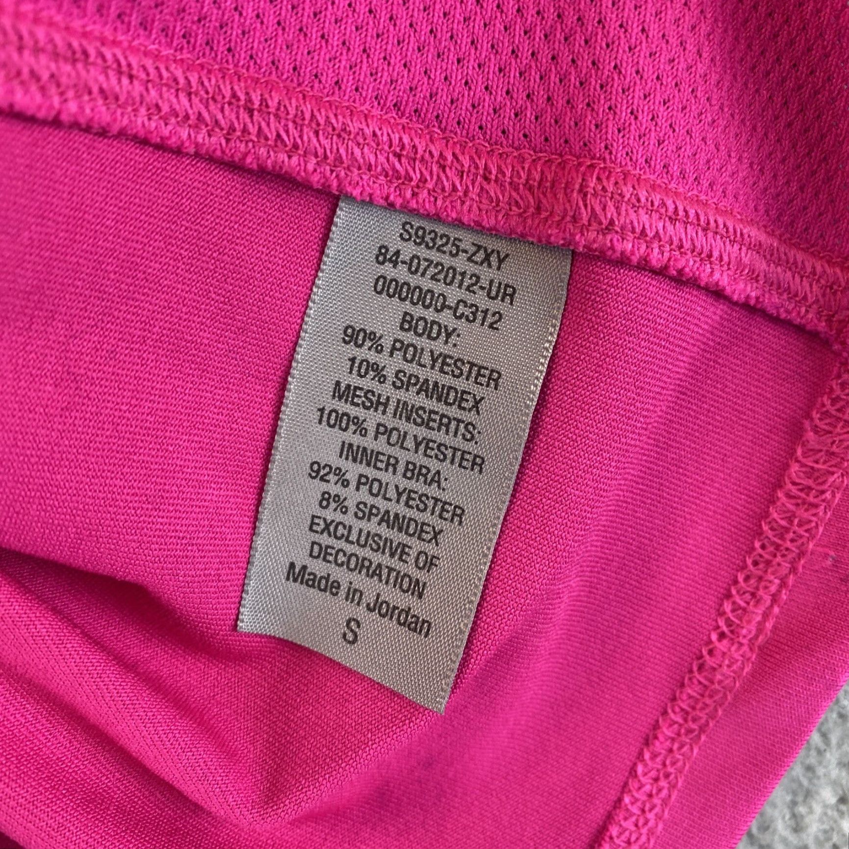 Champion CHAMPION Women´s Bright Pink DUO DRY Athletic Tank Top Sz S / 71-24 Size S / US 4 / IT 40 - 6 Thumbnail
