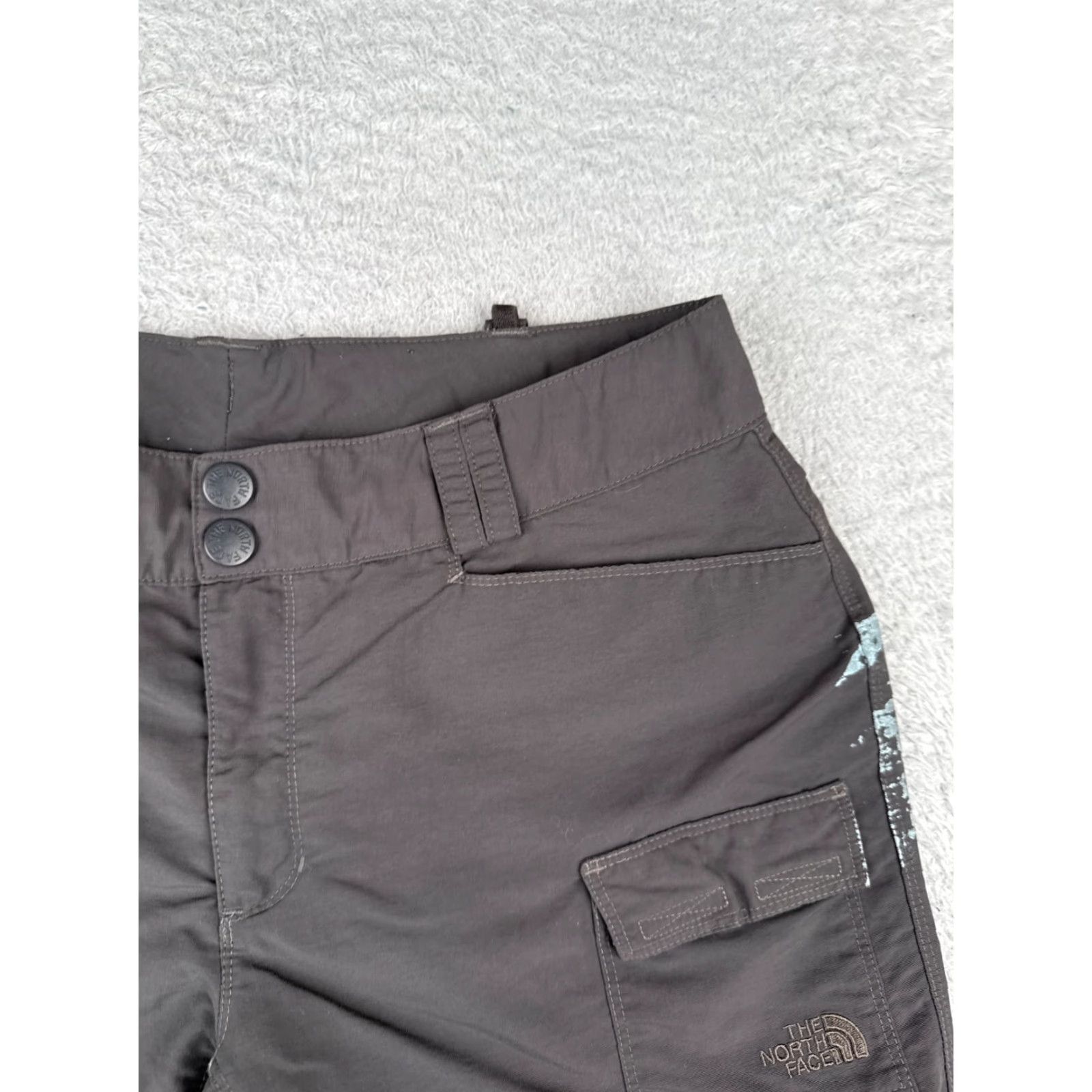The North Face The North Face Women's Cargo Shorts Size 10 Gray Nylon Hiking Activewear 30x6 Size 32" / US 10 / IT 46 - 5 Thumbnail