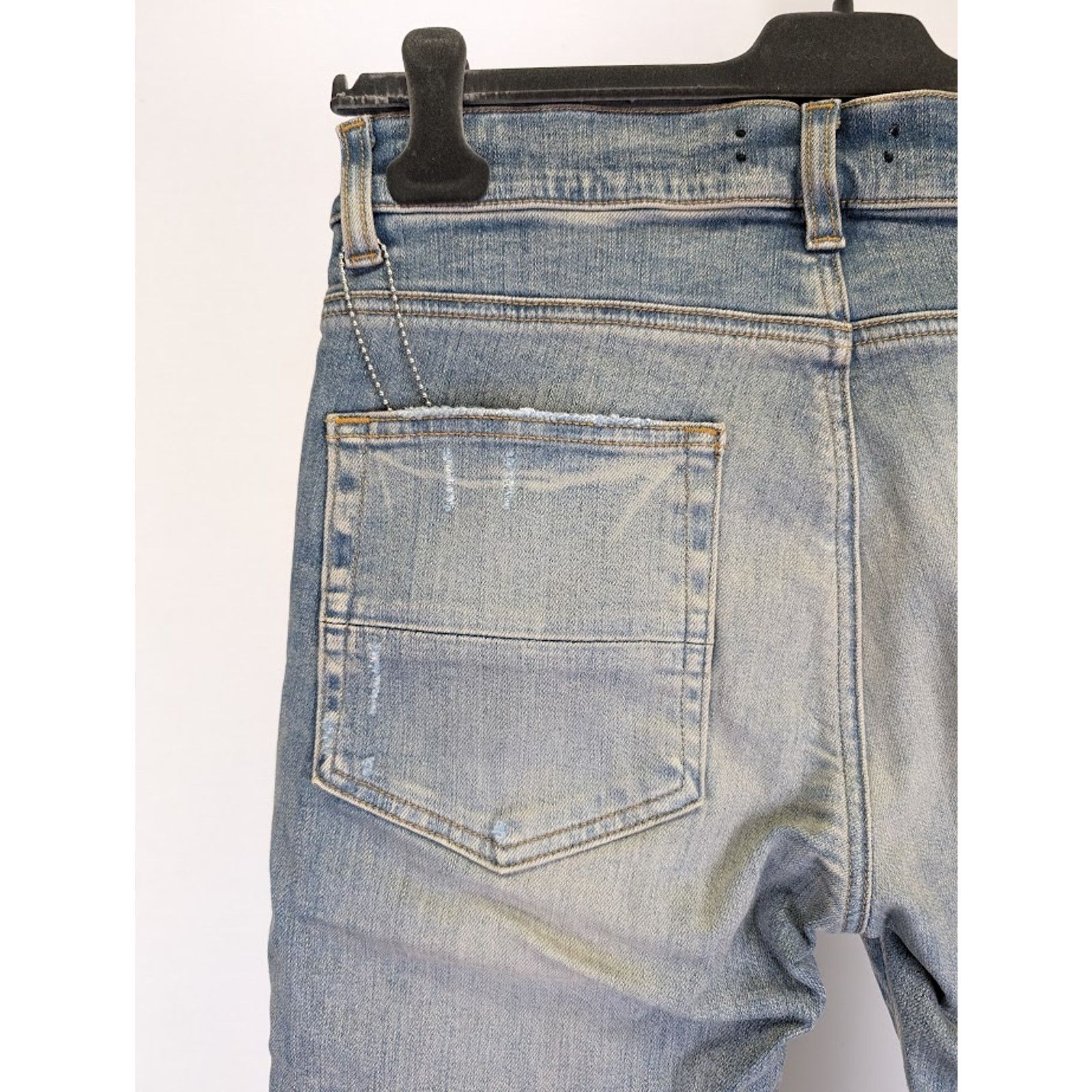 Amiri o1rshd1 MX1 Neon Plaid in Clay Indigo Size US 31 - 18 Thumbnail