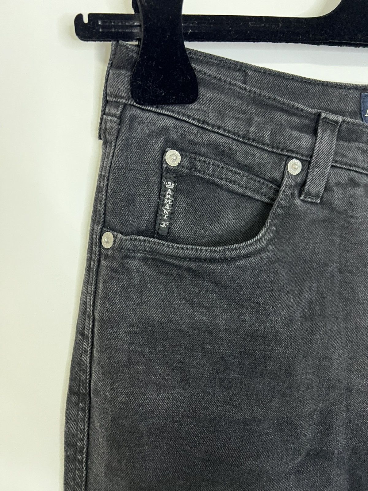 Armani Armani jeans black cotton jeans straight fit S Size US 32 / EU 48 - 4 Thumbnail