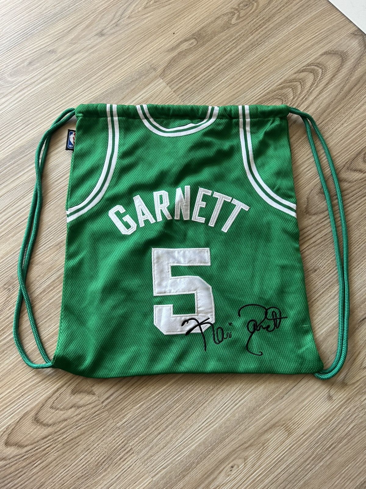 NBA NBA Kevin Garnett Boston Celtics Drawstring Backpack Size ONE SIZE - 1 Thumbnail