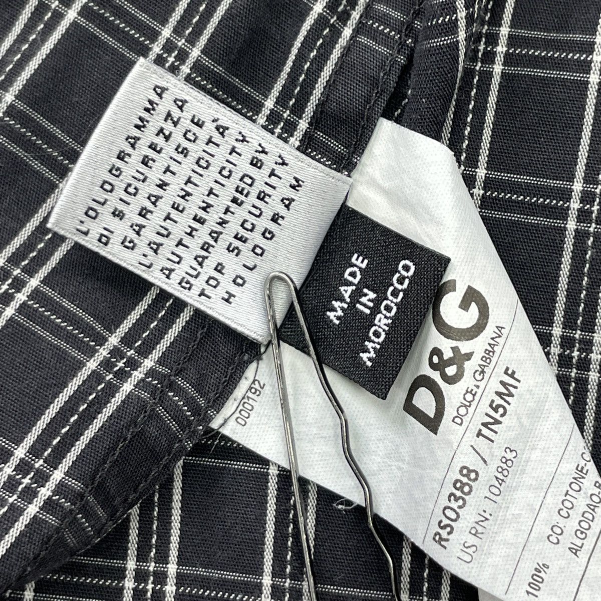 Dolce & Gabbana Dolce&Gabbana Slim Button Shirt Size 50 Size US M / EU 48-50 / 2 - 15 Thumbnail