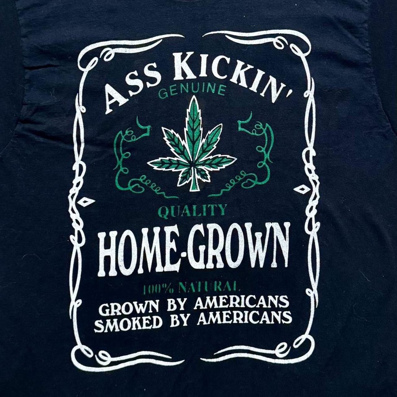 Vintage True vintage 70s Home Grown Weed Jack Daniel's Tee Size US L / EU 52-54 / 3 - 1 Thumbnail