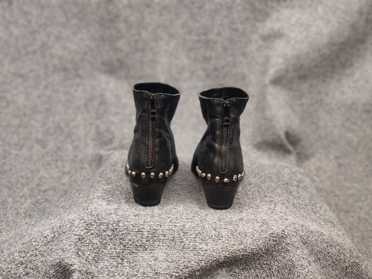Zadig & Voltaire Zadig & Voltaire Design Zipper leather ankle women Boots Size US 11 / IT 41 - 12 Thumbnail