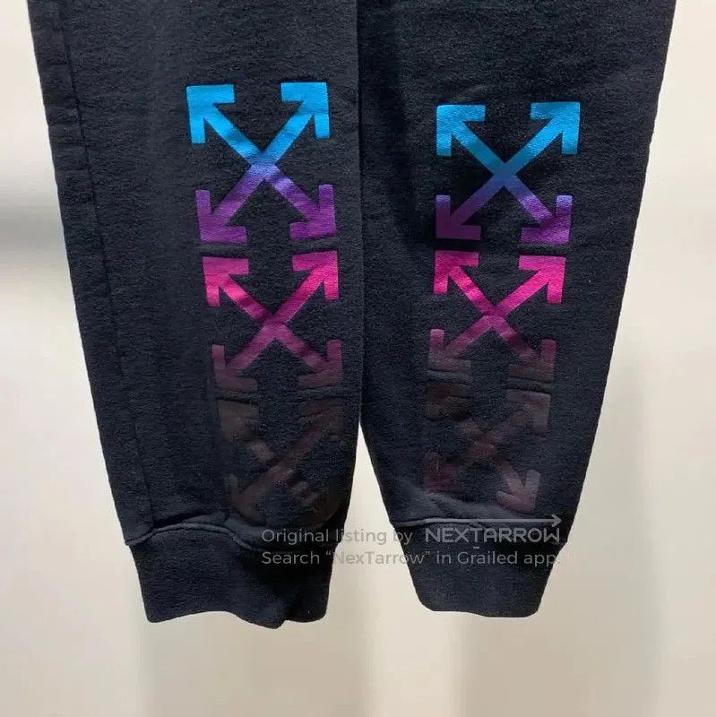 Off-White Off-White Black Cotton Casual Pants . Size US 27 - 3 Thumbnail
