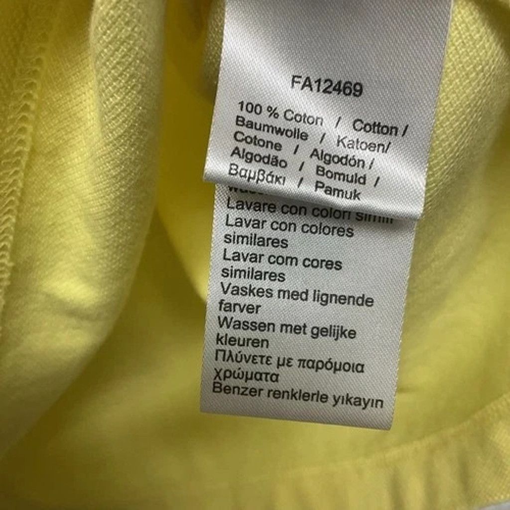 Lacoste NWOT Lacoste Slim Fit Yellow Short Sleev Polo Shirt Men 3XL Size US XXL / EU 58 / 5 - 3 Thumbnail