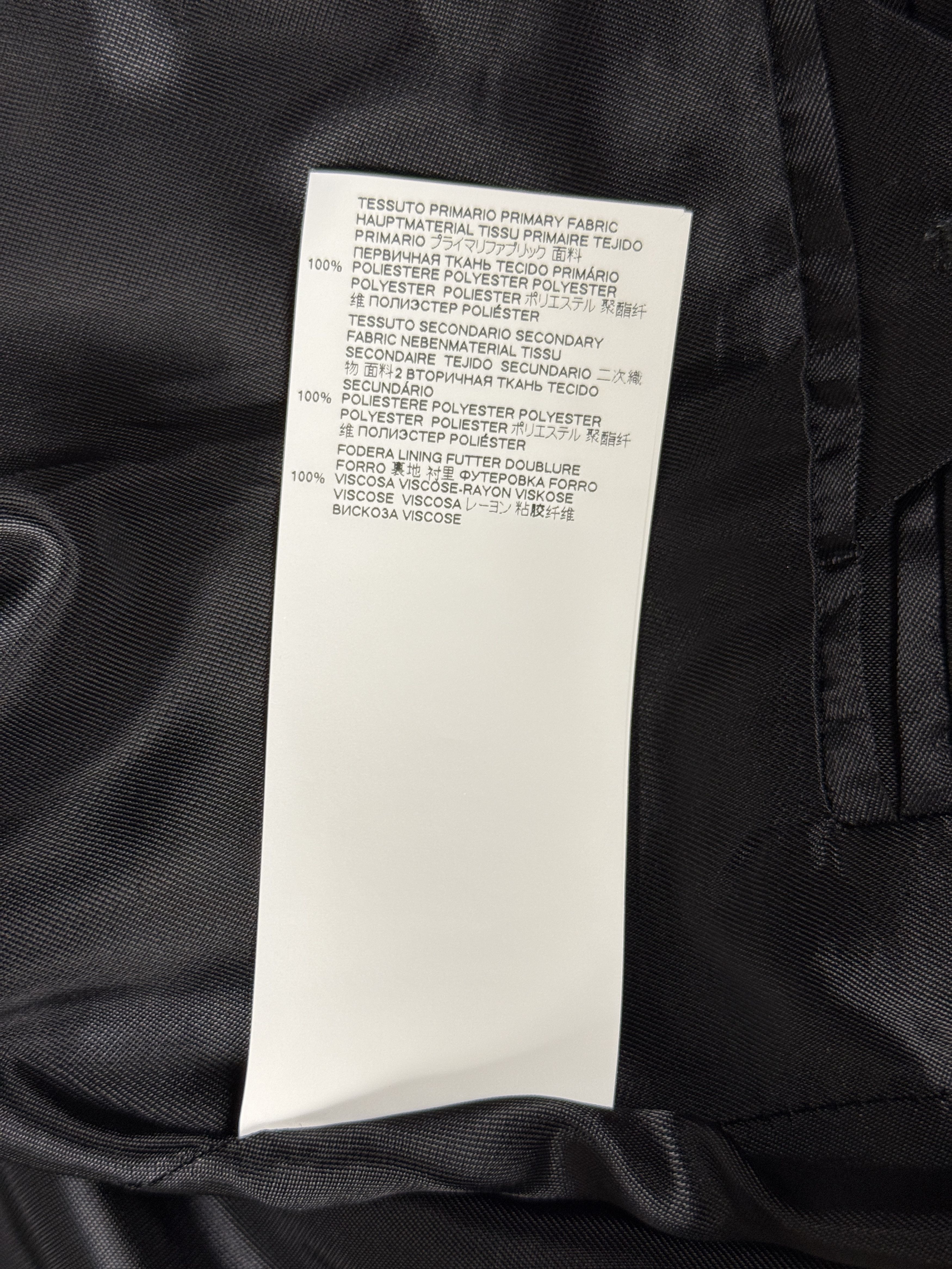 Maison Margiela $1200 MM6 Maison Margiela Crinkled Single Button Blazer Size XS / US 0-2 / IT 36-38 - 12 Thumbnail