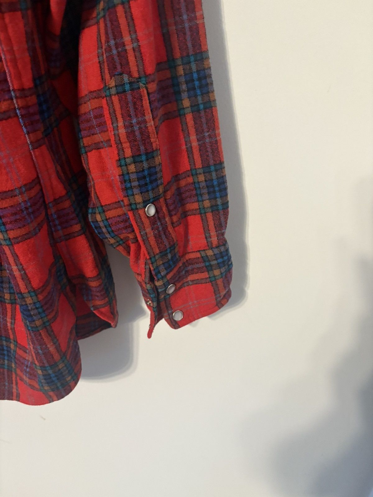Pendleton × Vintage 1960s Pendleton pearl snap button-up 100% wool made in USA Size US XL / EU 56 / 4 - 5 Thumbnail