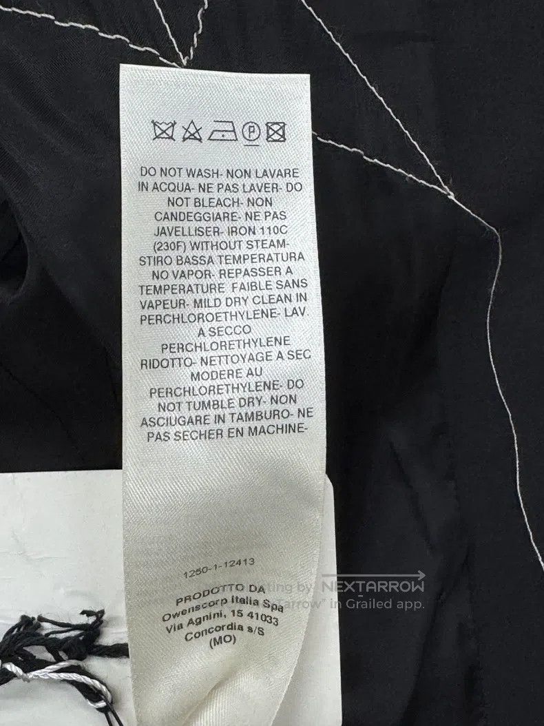 Rick Owens Rick Owens Black patchwork blazer jacket Size XS / US 0-2 / IT 36-38 - 8 Thumbnail