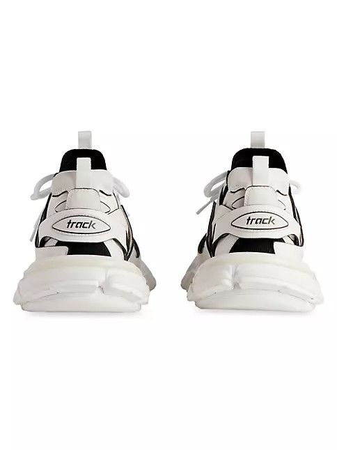 Balenciaga o1mt1gz0724 Track Sock Sneakers in Black/White Size US 8 / IT 38 - 5 Thumbnail
