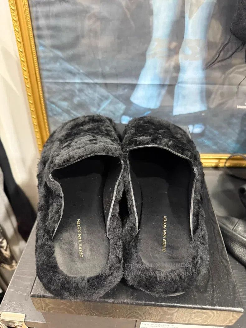 Dries Van Noten Dries Van Noten Furry loafers Size US 8 / EU 41 - 5 Thumbnail