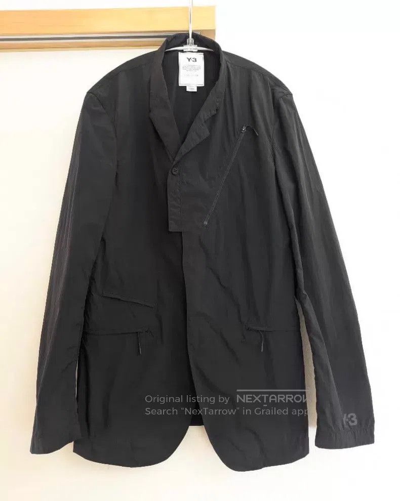 Yohji Yamamoto Yohji Yamamoto Y-3 Nylon Thin Jacket Size US XS / EU 42 / 0 - 1 Thumbnail