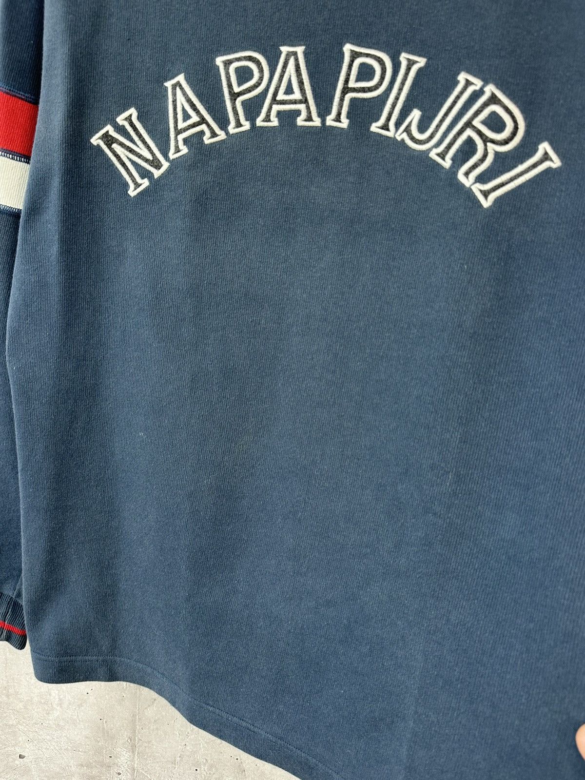Napapijri Napapijri Inventive Spirit Vintage Dark Navy Sweatshirt Size US L / EU 52-54 / 3 - 7 Thumbnail