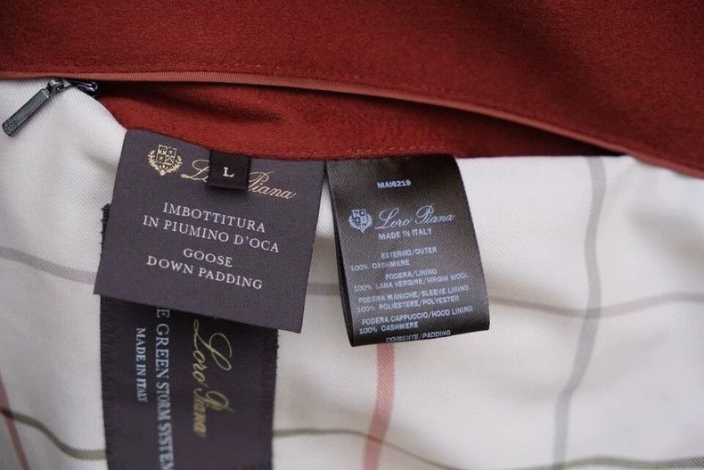 Loro Piana LORO PIANA Cashmere down jacket 100% cashmere and white go Size US L / EU 52-54 / 3 - 6 Thumbnail