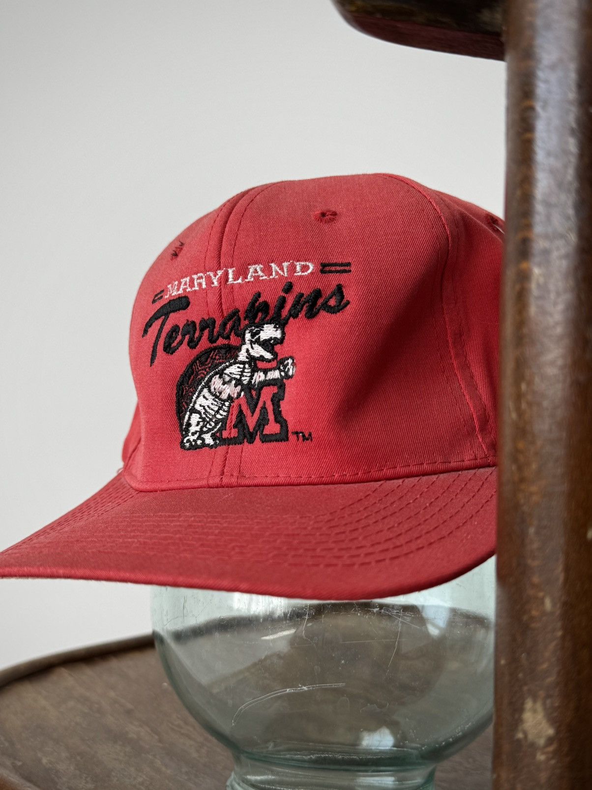 NFL Deadstock Vintage 90s NCAA Maryland Terrapins Cap Size ONE SIZE - 3 Thumbnail