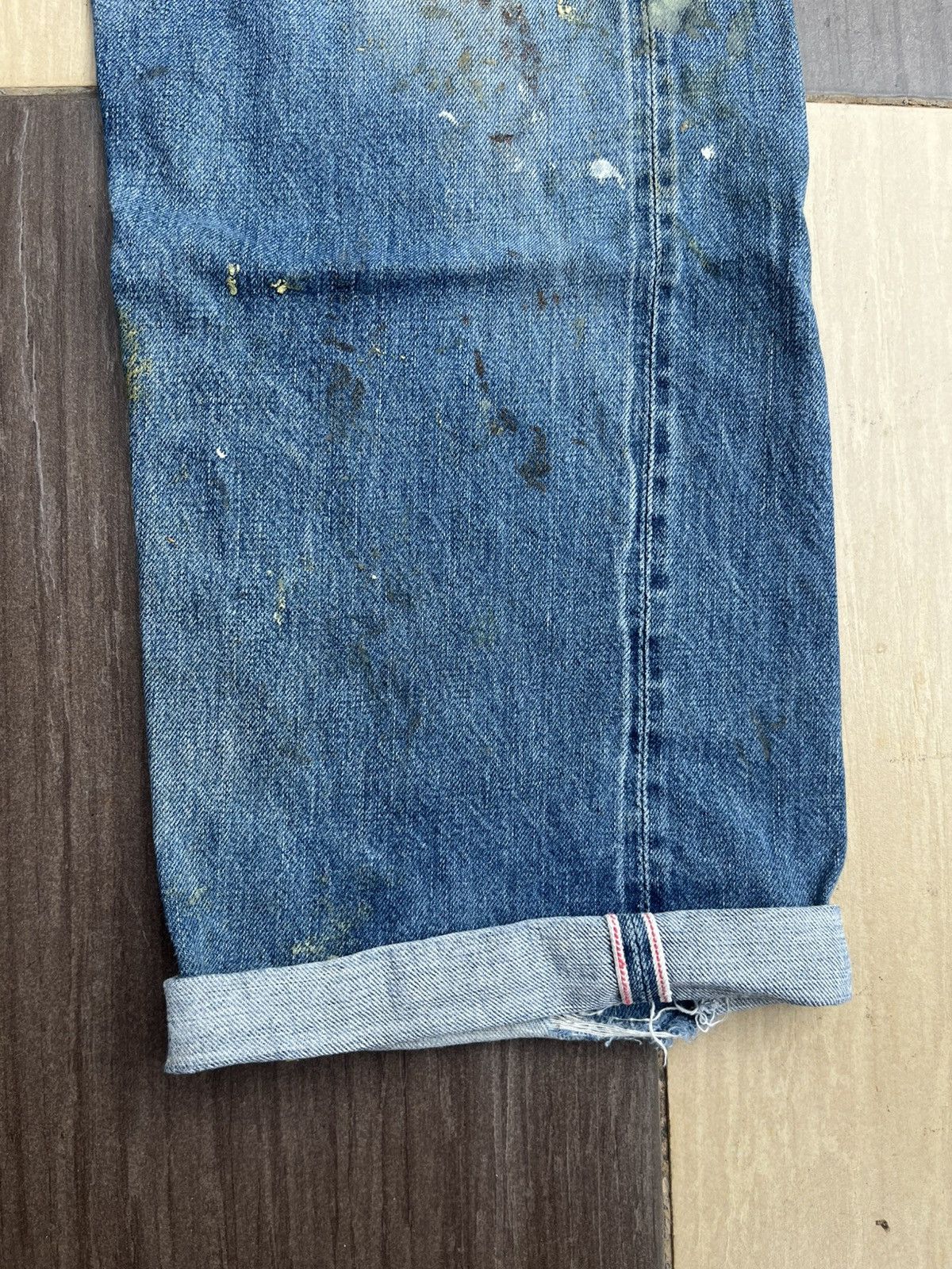 Japanese Brand Salty dog distressed denim Size US 32 / EU 48 - 5 Thumbnail