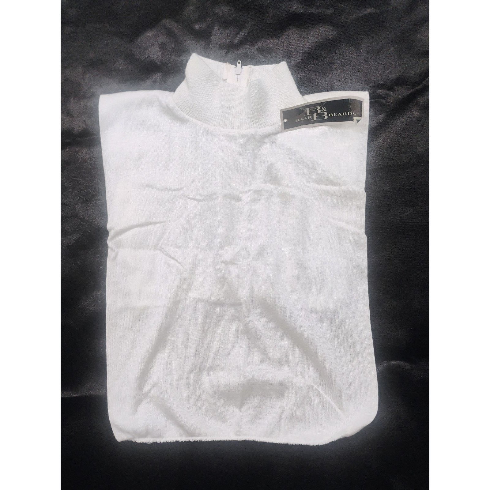 Other NWT Vintage Baar & Beards White Knit Mock Turtleneck Dickey Size ONE SIZE - 1 Thumbnail