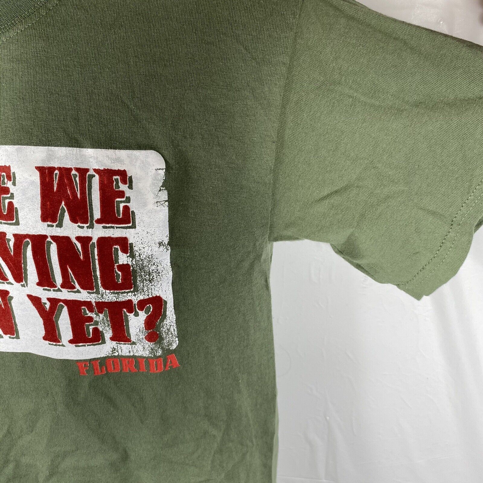 Disney Disney Mickey Mouse “Are We Having Fun Yet” Graphic T Shirt Size US S / EU 44-46 / 1 - 4 Thumbnail