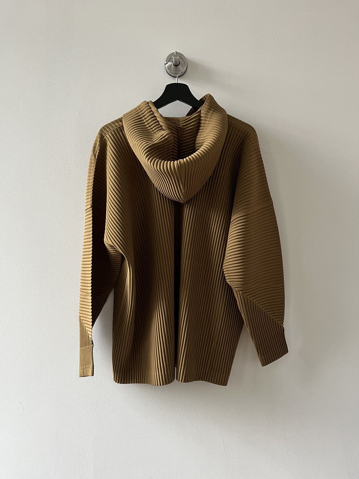 Issey Miyake Issey Miyake Homme Plissè mustard Hoodie Size US M / EU 48-50 / 2 - 2 Thumbnail