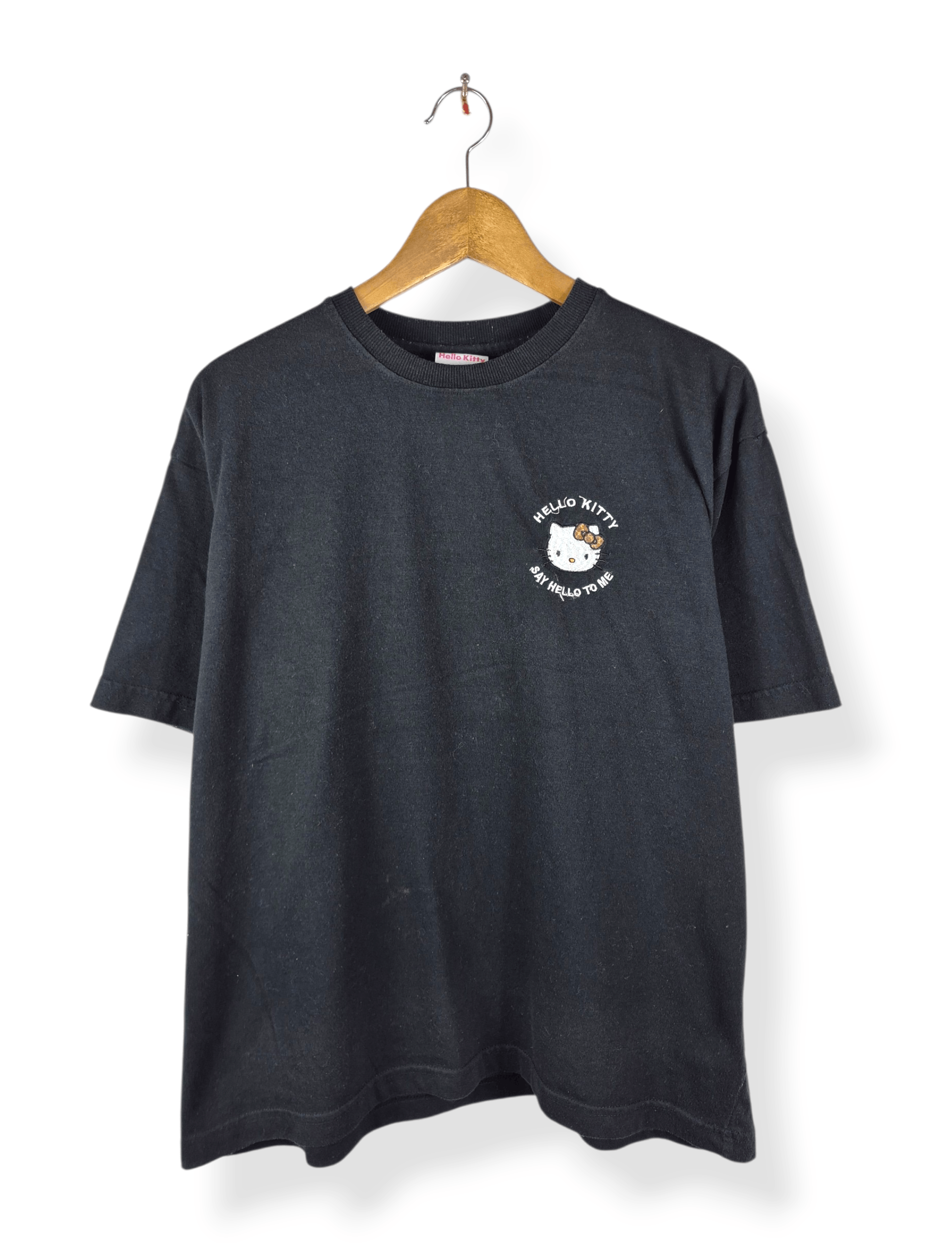 Japanese Brand 🔥 Hello Kitty Sanrio Japan Big Logo Carpet Tee Size US L / EU 52-54 / 3 - 2 Thumbnail