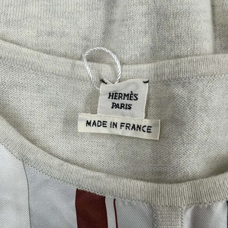 Hermes Hermes Cashmere Vest Beige Size XXS / US 00 / IT 34 - 3 Thumbnail