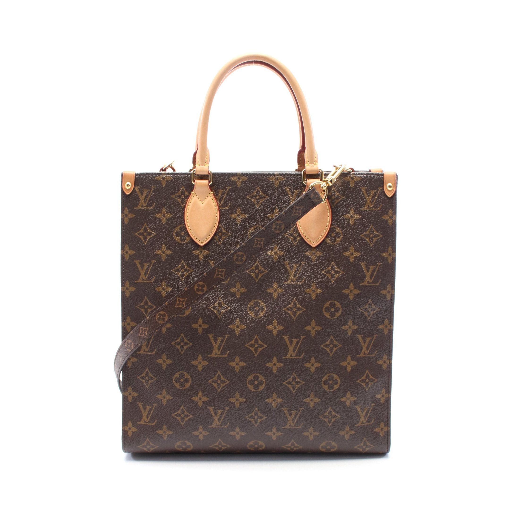 Louis Vuitton Louis Vuitton Sacpla Pm Monogram Handbag Tote Bag Leather Brown Size ONE SIZE - 1 Thumbnail