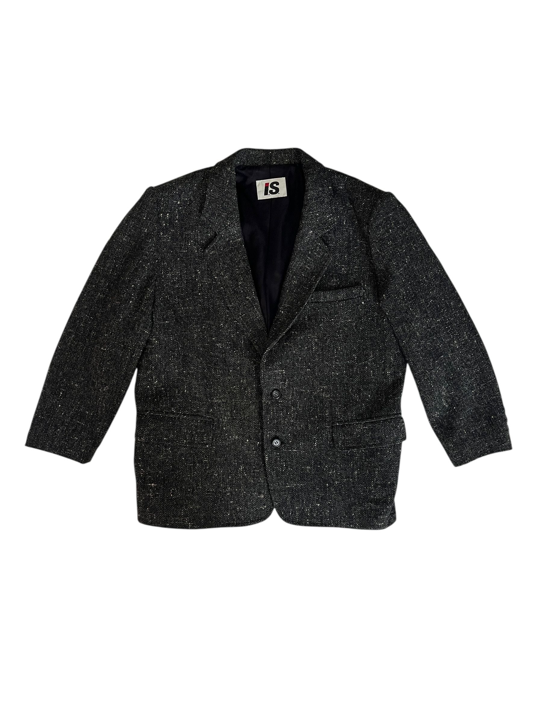 Issey Miyake Vintage 80s Issey Miyake IS Wool Jacket Size US M / EU 48-50 / 2 - 1 Thumbnail